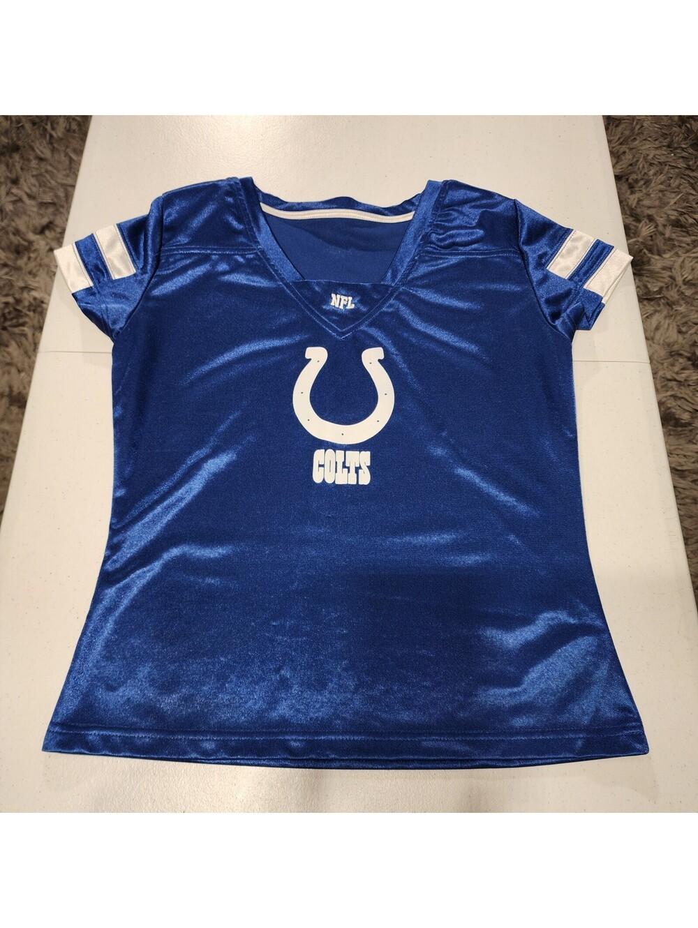 VF Imagewear NFL Indianapolis Colts Blue White Shirt M